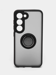 Противоударный чехол с кольцом для Samsung S23 FE, S23 Ultra, S23 Plus, S23, S21FE