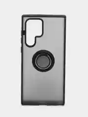 Противоударный чехол с металлическим кольцом для Samsung S22, S22 Plus, S22 Ultra