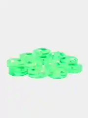 Зеленый неоновые пришивные стразы Pellosa риволи