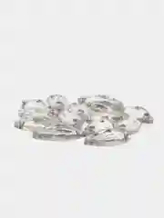 Прозрачный пришивные стразы Pellosa лодочка