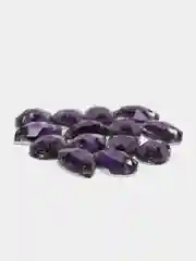 Аметистовый стразы стеклянные пришивные Pellosa Капля, Корея