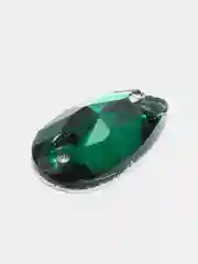 Бирюзовый стразы стеклянные пришивные Pellosa Капля, Корея