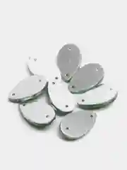 Зеленый стразы стеклянные пришивные Pellosa Капля, Корея