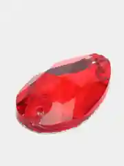 Красный стразы стеклянные пришивные Pellosa Капля, Корея