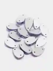 Лазурный стразы стеклянные пришивные Pellosa Капля, Корея