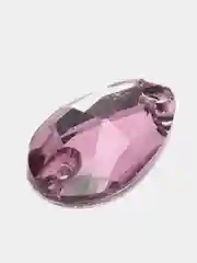 Фиолетовый стразы стеклянные пришивные Pellosa Капля, Корея