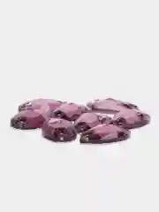 Фиолетовый стразы стеклянные пришивные Pellosa Капля, Корея
