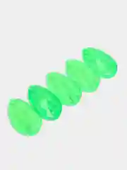Зеленый неоновые стразы Капля Pellosa