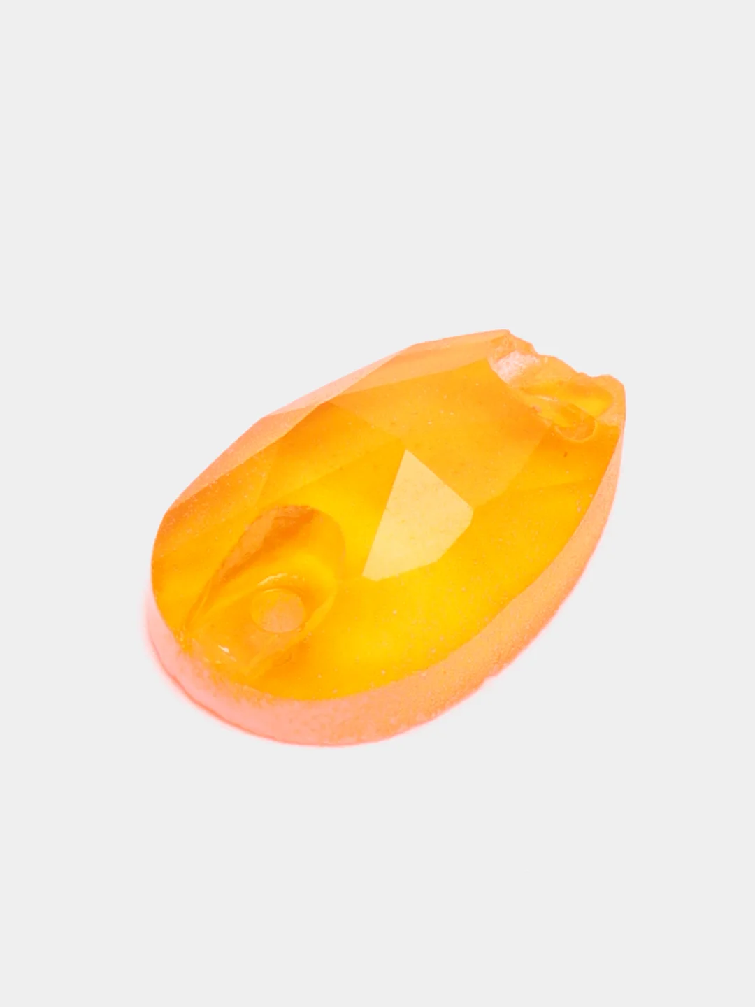 Оранжевый неоновые стразы Капля Pellosa
