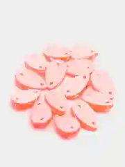 Рыжий неоновые стразы Капля Pellosa