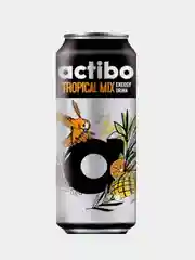 Энергетический напиток Actibo Tropical Mix, сильногазированный, 450 мл