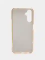 Золотой чехол блестящий Samsung Galaxy A14 накладка c блёстками