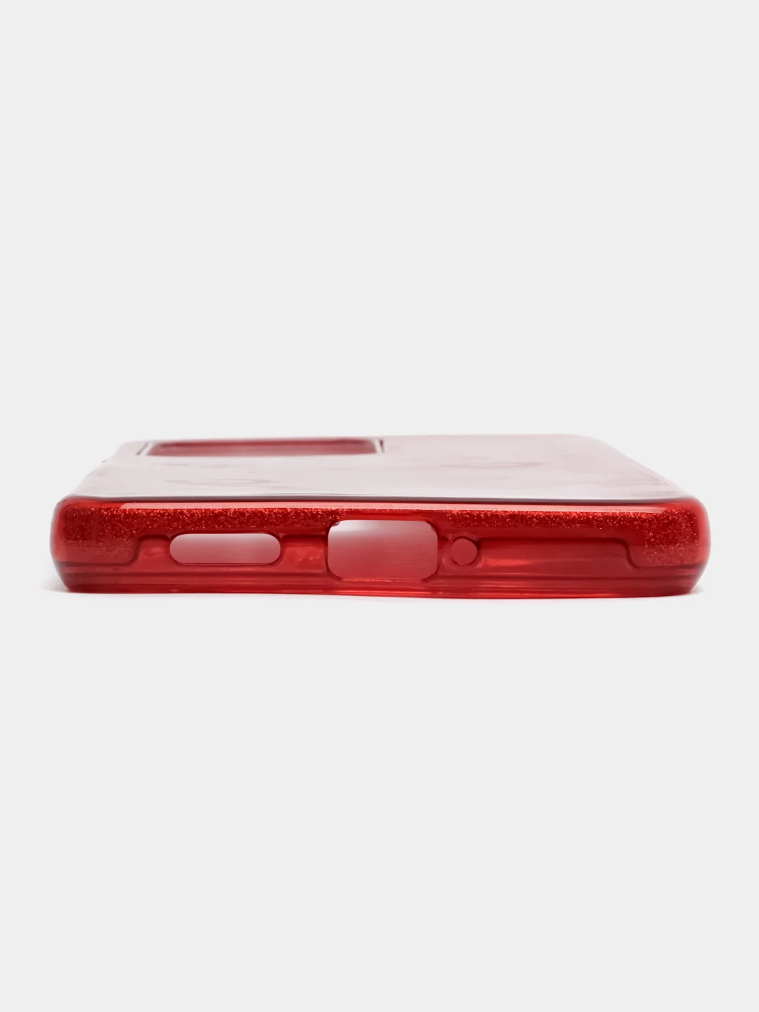 Красный чехол блестящий на Xiaomi Poco X5 Pro 5G, Xiaomi 12 Pro, накладка c блёстками