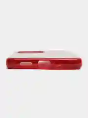 Красный чехол блестящий на Xiaomi Poco X5 Pro 5G, Xiaomi 12 Pro, накладка c блёстками