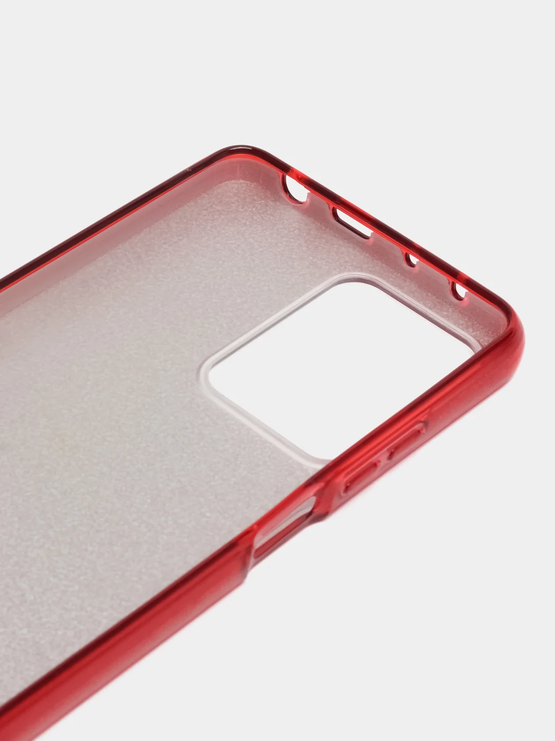 Красный чехол блестящий на Xiaomi Poco X5 Pro 5G, Xiaomi 12 Pro, накладка c блёстками