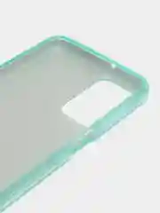 Бирюзовый чехол блестящий Samsung Galaxy A23, M23 накладка c блёстками