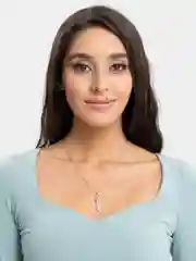 Бронзовый цепочка женская на шею, с опалом