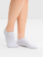 Носки женские, белые, короткие, однотонные, 37-41 размер