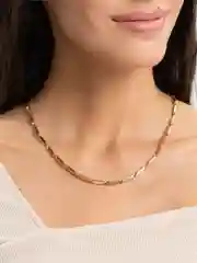 Золотой цепочка на шею "Копья", 50 см