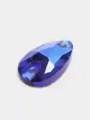 Лазурный стразы стеклянные пришивные Pellosa Капля, Корея