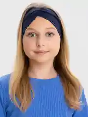 Черный детская повязка на голову