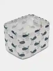 Лазурный корзина для хранения, тканевая