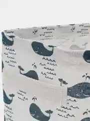 Лазурный корзина для хранения, тканевая