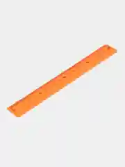Набор 4 линейки Calligrata Neon, 15, 20, 25 и 30 см, непрозрачная, европодвес, разные