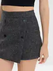 Серебряный шорты женские "Tiffan"