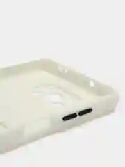 Белый силиконовый чехол для Poco X3, X3 Pro, X3 NFC (Поко Икс3) силиконовый, с карманом для карт