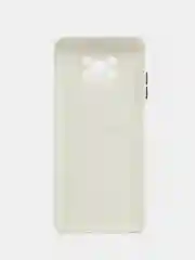 Белый силиконовый чехол для Poco X3, X3 Pro, X3 NFC (Поко Икс3) силиконовый, с карманом для карт