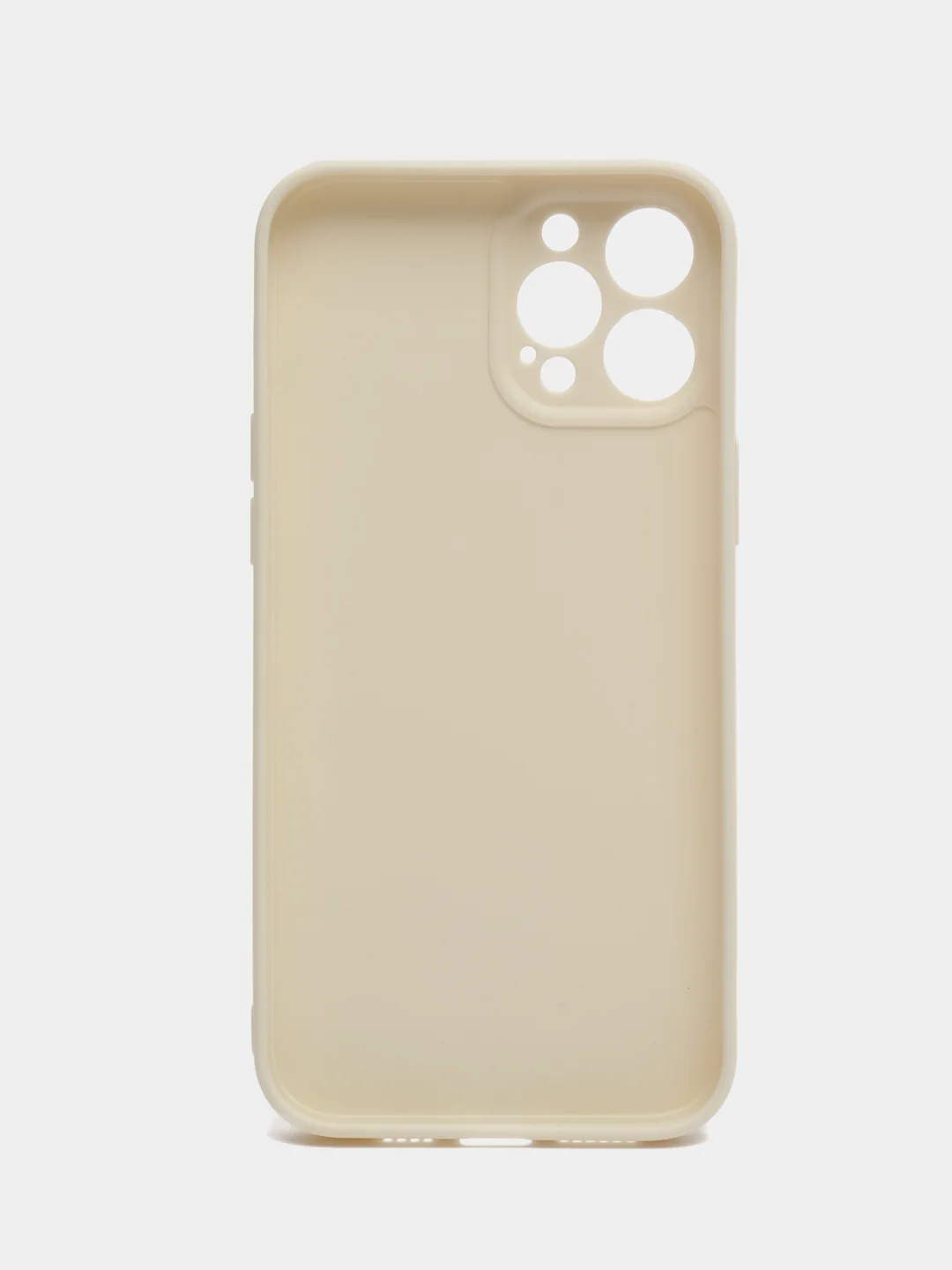 Молочный чехол для iPhone 12 Pro Max (Айфон 12 про макс) черный, c защитой камеры