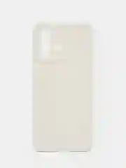 Белый силиконовый чехол для Vivo V23 5G, Виво В23 5 Джи, с карманом для карт, прозрачный