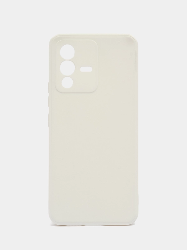 Силиконовый чехол для Vivo V23 5G, Виво В23 5 Джи, с карманом для карт, прозрачный