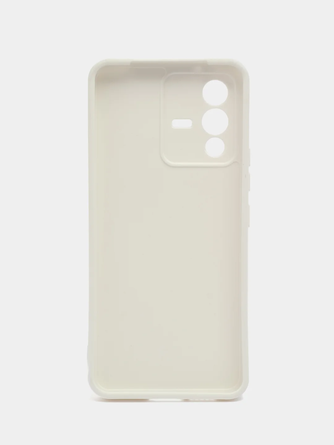 Белый силиконовый чехол для Vivo V23 5G, Виво В23 5 Джи, с карманом для карт, прозрачный