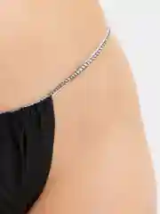 Трусики женские одноразовые для процедур tanga/Safety черные/белые