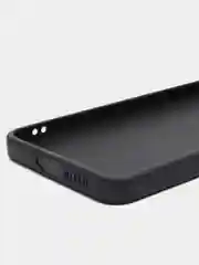 Черный силиконовый чехол для Vivo V23 5G, Виво В23 5 Джи, с карманом для карт, прозрачный