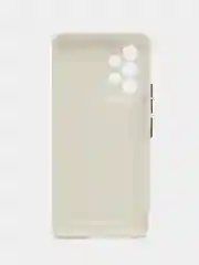Белый чехол для Samsung Galaxy A53 5G (Самсунг Галакси А53), силиконовый, матовый