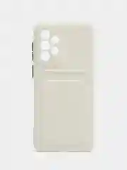 Белый силиконовый чехол Samsung Galaxy A33 5G (Самсунг Галакси А33 5 джи), прозрачный