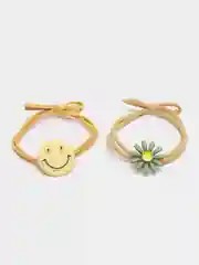 Коралловый резинки для волос