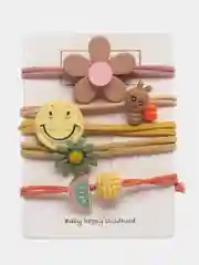 Коралловый резинки для волос
