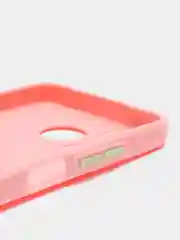 Розовый tecno Spark 10 / 10C чехол силиконовый с отделением для карт