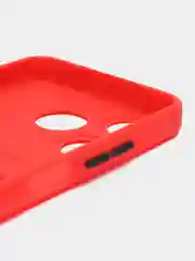 Красный tecno Spark 10 / 10C чехол силиконовый с отделением для карт