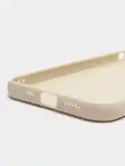 Молочный чехол для Apple iPhone 12 Pro (Айфон 12 Про) прозрачный, c защитой камеры