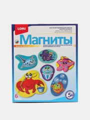 Набор для детского творчества, фигурки на магнитах "Морские обитатели", Lori