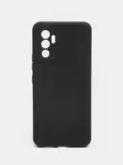 Черный силиконовый чехол для Vivo V23e (Виво В23Е), прозрачный