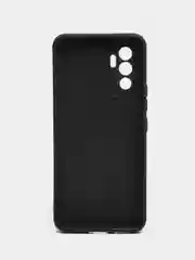 Черный силиконовый чехол для Vivo V23e (Виво В23Е), прозрачный
