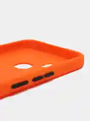 Оранжевый чехол для Infinix Smart 6 Plus (Смарт 6 Плюс), силиконовый