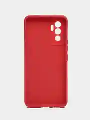 Зеленый силиконовый чехол для Vivo V23e (Виво В23Е), прозрачный
