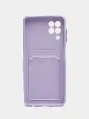 Красный силиконовый чехол для Samsung Galaxy A22 4G, M32 4G, M22 4g, F22(самсунг а22, м32,м22,Ф22)